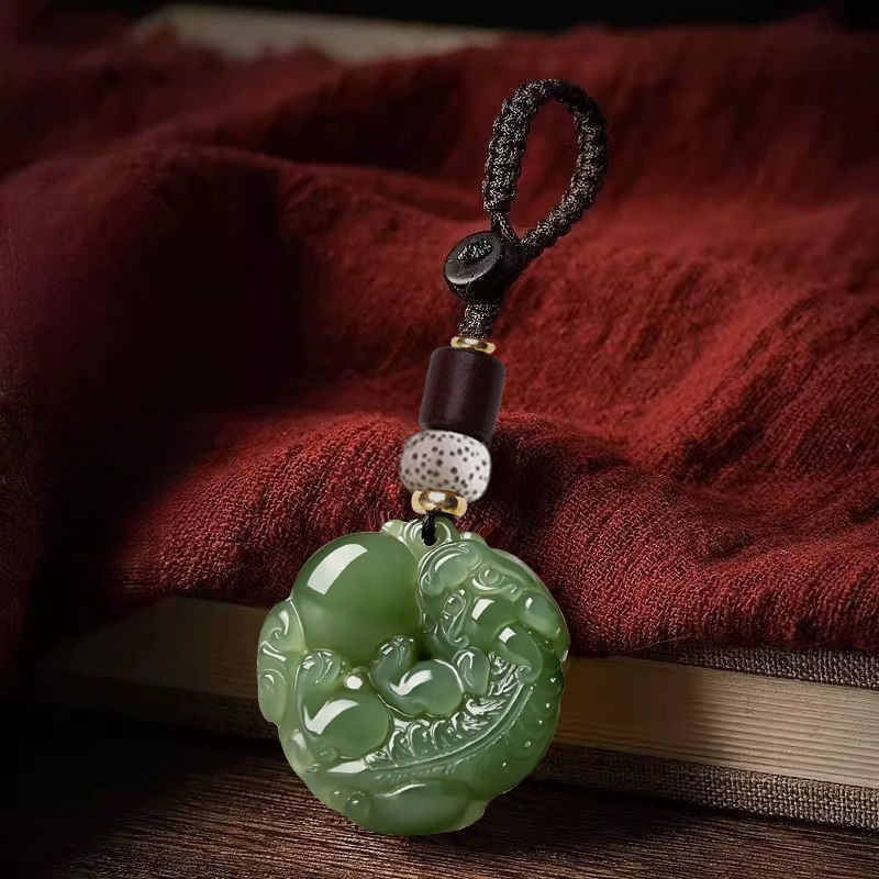 China-Chic Style Pixiu Key Cha - Ethnic Chic Fashion 评论和价格