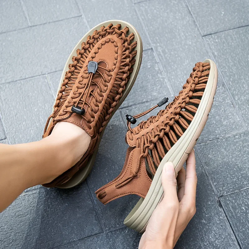 2026 Men's Charms Sandals Summ - Ethnic Fashion For Men 评论和价格
