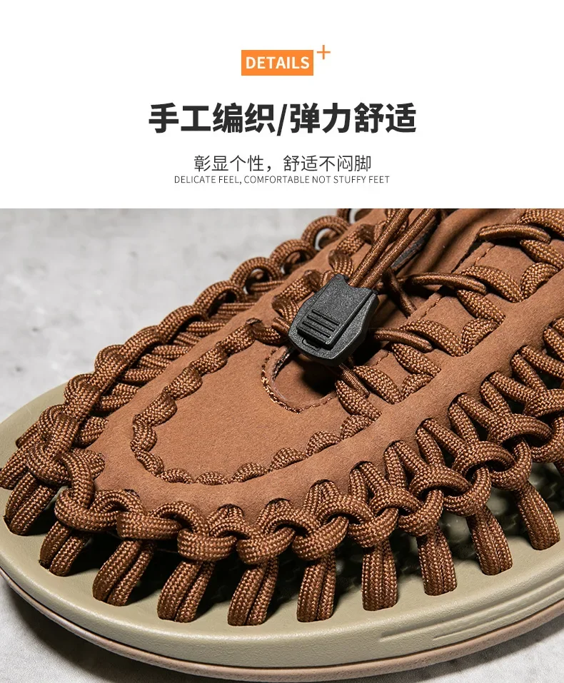 2026 Men's Charms Sandals Summ - Ethnic Fashion For Men 评论和价格