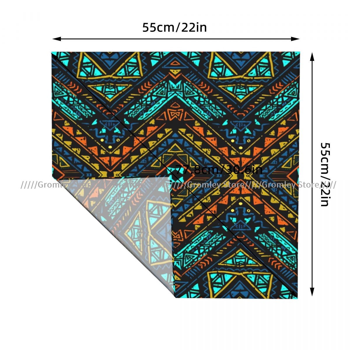 Boho Chic Ethnic Aztec Square  - Ethnic Chic Fashion 评论和价格