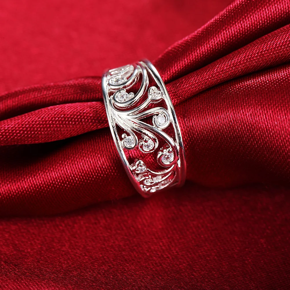 New 925 Sterling Silver crysta - Women'S Ethnic Fashion Brands 评论和价格