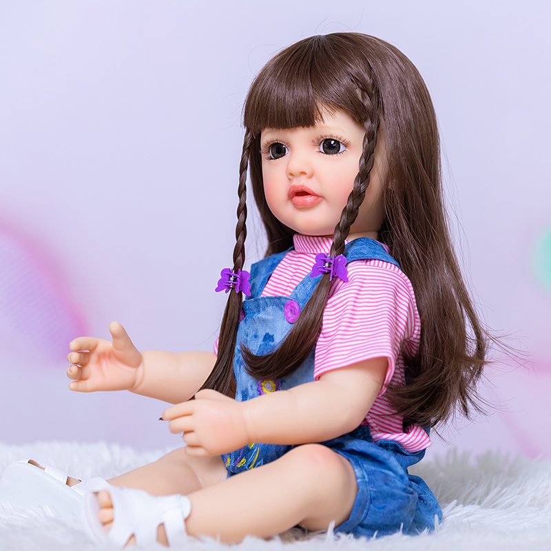 50CM Full Body Silicone Reborn - Ethnic Fashion Girls 评论和价格