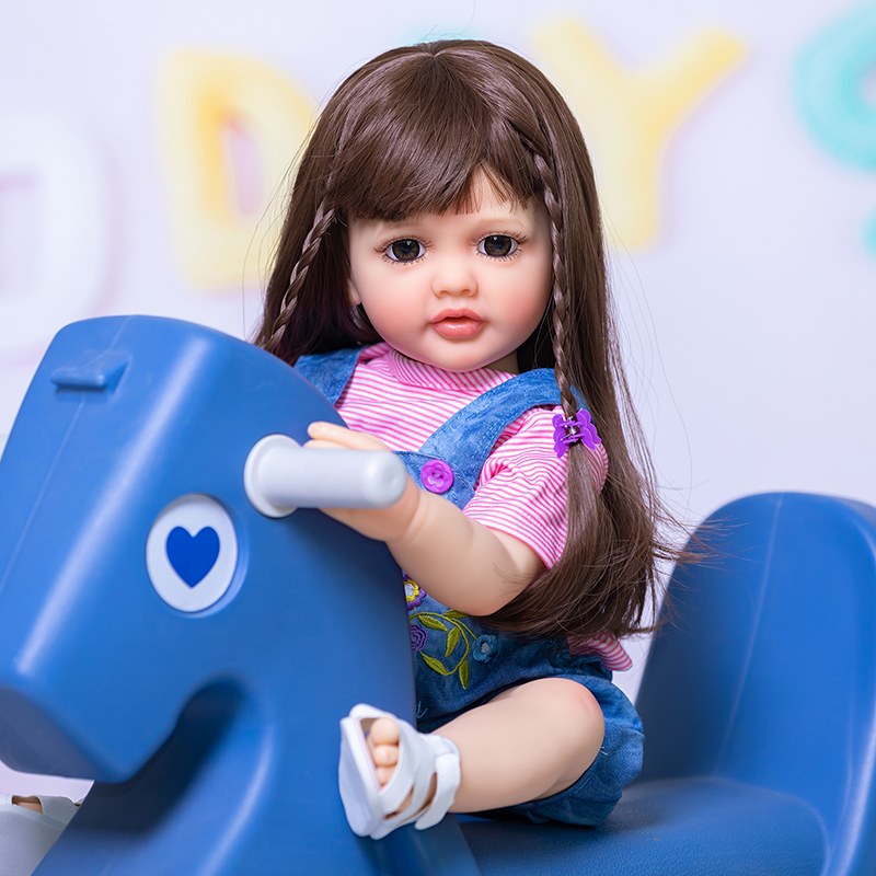 50CM Full Body Silicone Reborn - Ethnic Fashion Girls 评论和价格