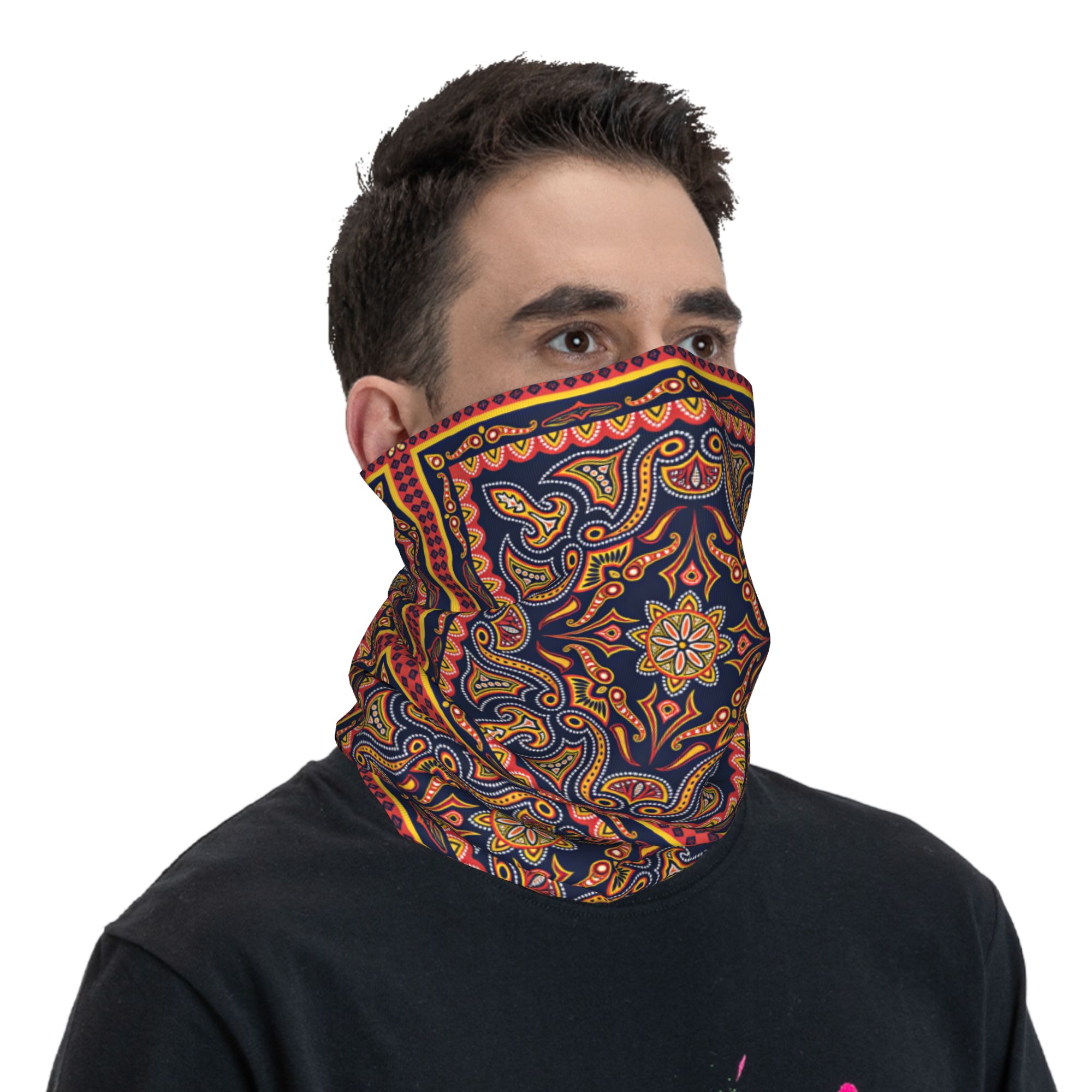 Ethnic Dot Tribal Paisley Bala - Ethnic Fashion For Men 评论和价格