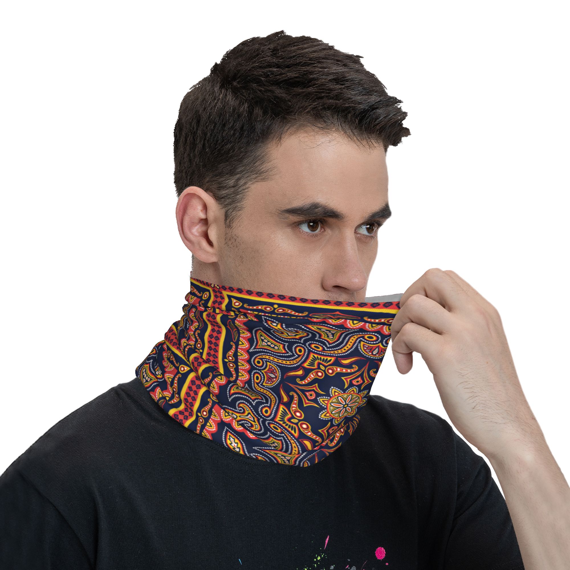 Ethnic Dot Tribal Paisley Bala - Ethnic Fashion For Men 评论和价格